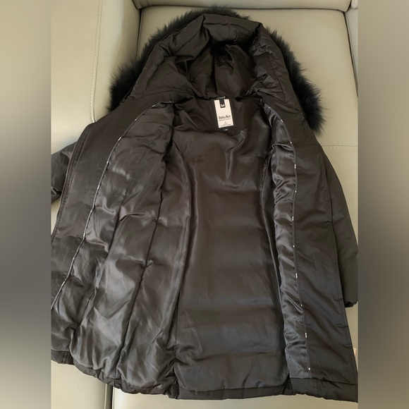 ❄️NWT Soia & Kyo down winter coat with fur at hood - Picture 4 of 16
